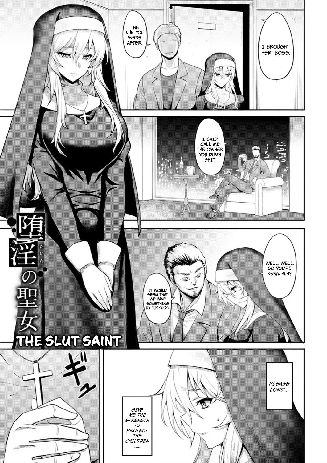 Hentai Manga Comic-The Slut Saint-Read-1